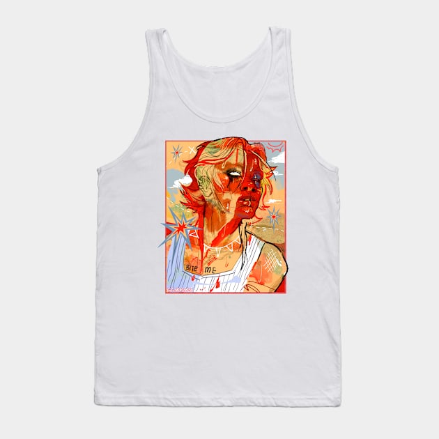 Nicholas Tank Top by GLIBRIBS